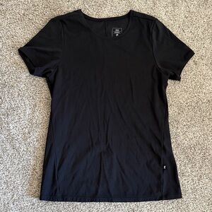 On Running Black Short Sleeve Women's Tee